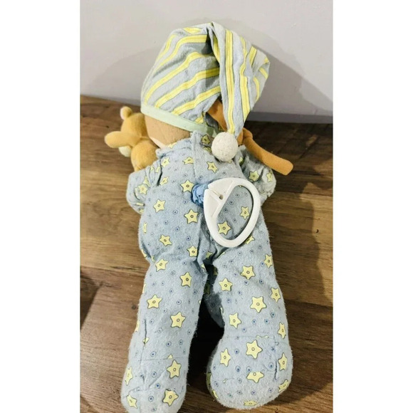 Vintage Precious Moments Musical Pull Toy Boy  sleep Thumbsucking Collectible - Picture 4 of 4